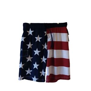 Bioworld Men's Star and Stripe Athletic Shorts
